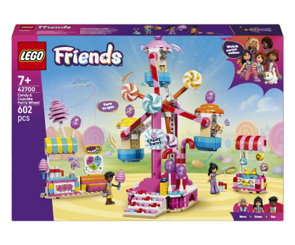 Klocki LEGO® LEGO FRIENDS 42700 Cukierkowo-babeczkowy diabelski młyn